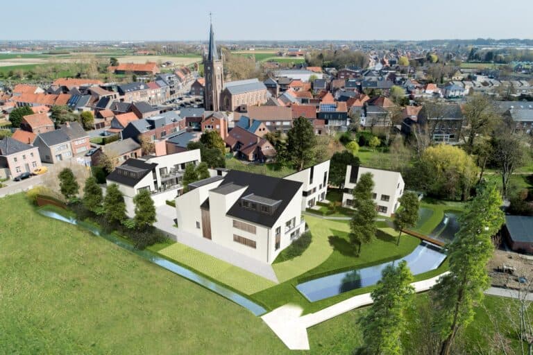 13 appartementen en 7 woningen in Gits